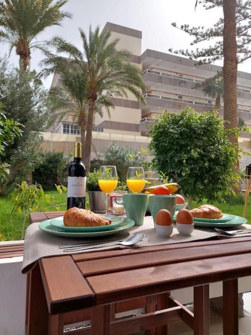 Playa Del Ingles: Beautiful Renovated Apartment San Bartolomé المظهر الخارجي الصورة