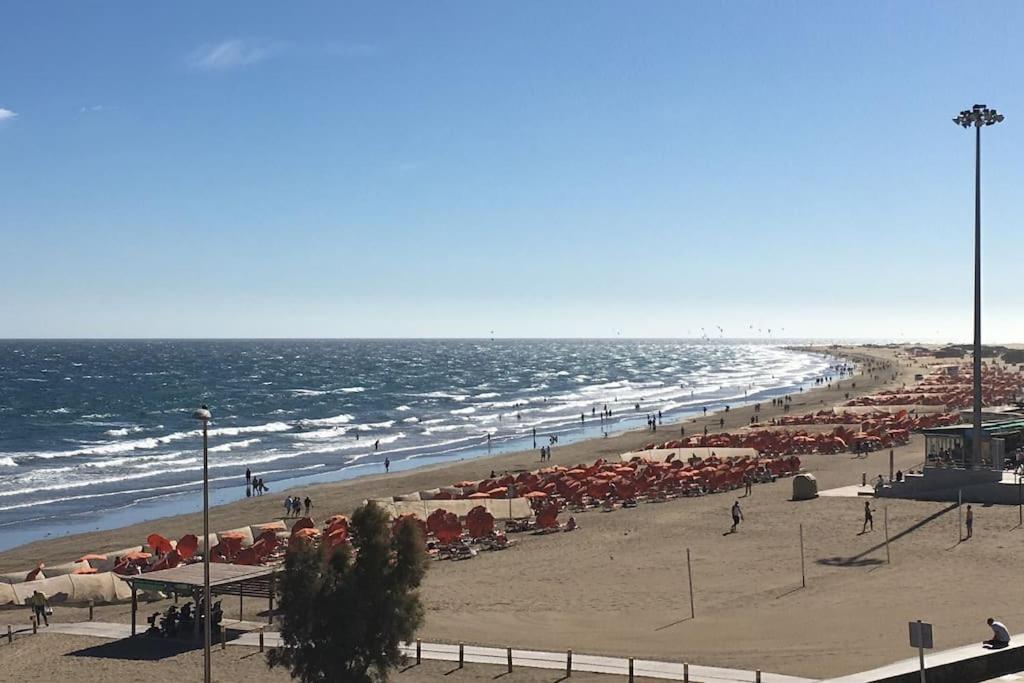Playa Del Ingles: Beautiful Renovated Apartment San Bartolomé المظهر الخارجي الصورة