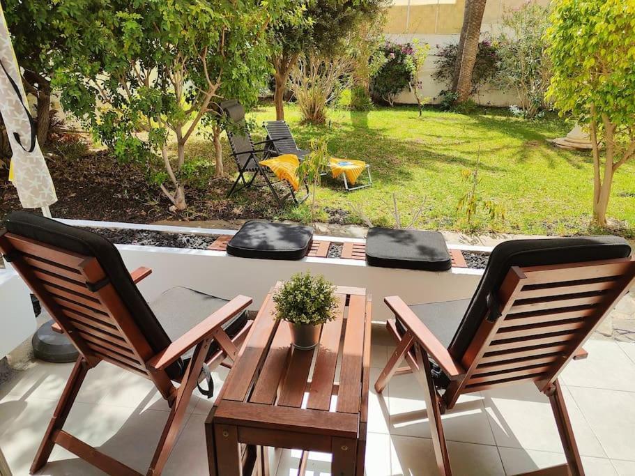 Playa Del Ingles: Beautiful Renovated Apartment San Bartolomé المظهر الخارجي الصورة